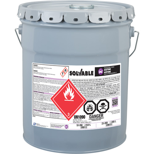 Liquid Acetone, 18.9 L Smart Ofis