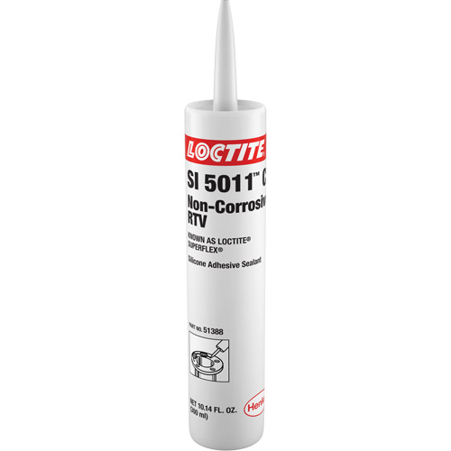 Superflex&reg; SI 5011CL Non-Corrosive RTV Silicone, Cartridge, Clear Smart Ofis