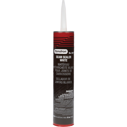 Dynatron Caulk Auto Seam Sealer, 12 oz., Cartridge, White Smart Ofis