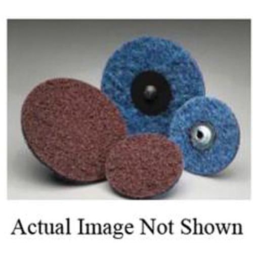 Surface Prep Locking Disc, 5" Dia., Medium Grit, Aluminum Oxide Smart Ofis