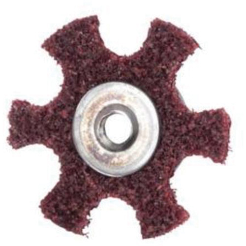 Abrasotex Surface Preparation Star, 2" Dia., Medium Grit, Aluminum Oxide Smart Ofis