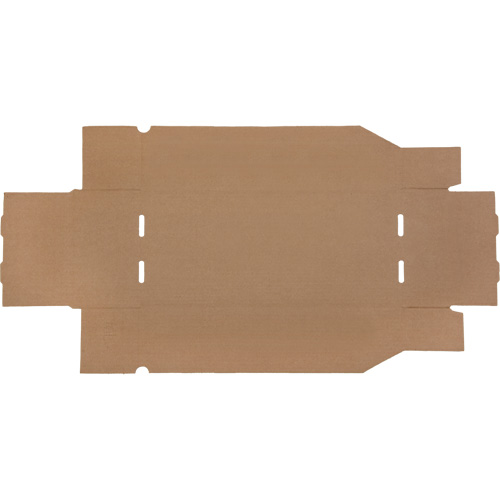 Deep Corrugated Parts Bins, 7-3/4" W x 17-1/4" D x 4-1/2" H, Beige Smart Ofis