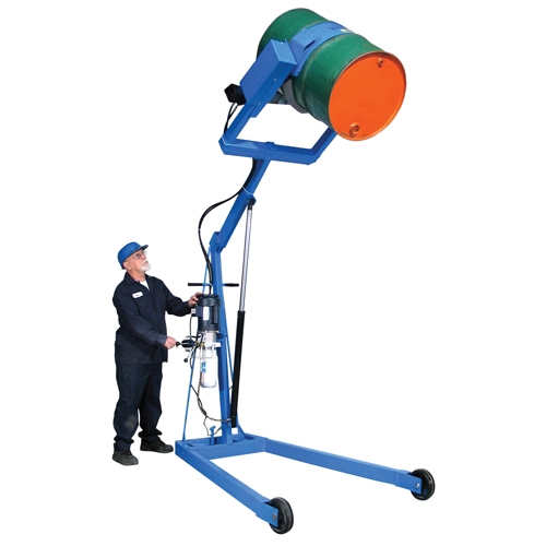 Manipulateurs de barils Hydra-Lift, Capacit&eacute; 55 gal. US (45 gal. imp.) Smart Ofis