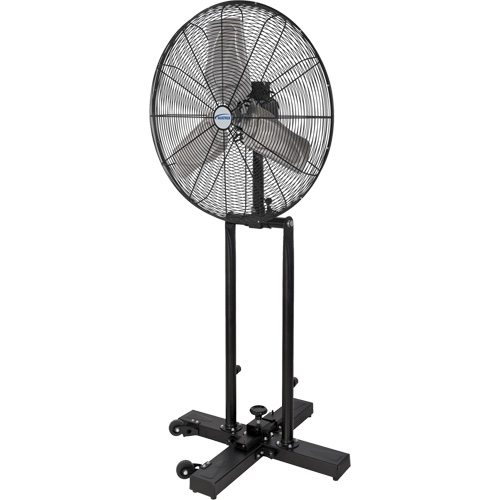 Foldable Pedestal Fan, Industrial, 3 Speed, 24" Diameter Smart Ofis