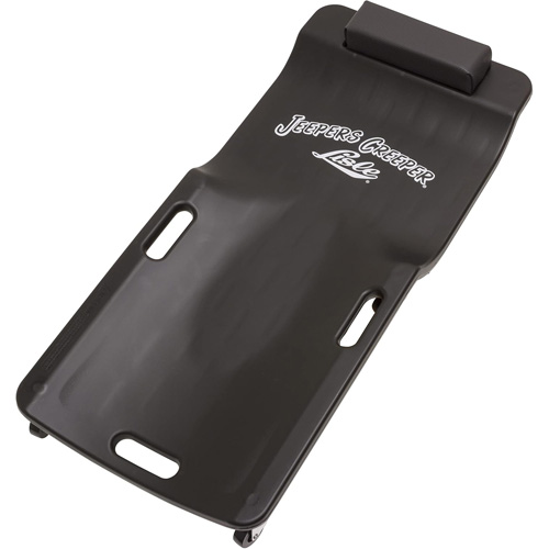 Black Low Profile Plastic Creeper Smart Ofis