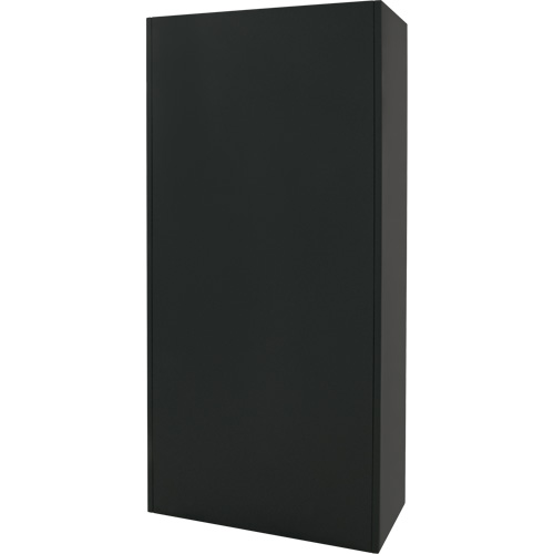 Combination Storage Cabinet, 36" W x 18" D x 72" H, Black Smart Ofis