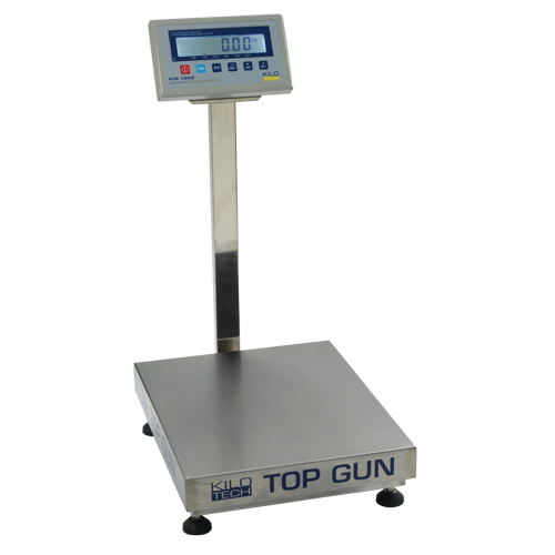 Top Gun Electronic Platform Scales, 18" L x 12" W, 300 lbs. Capacity Smart Ofis