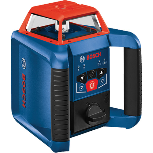 Revolve2000 Self-Leveling Horizontal/Vertical Rotary Laser Kit, 2000' (609.6 m), 670 Nm Smart Ofis