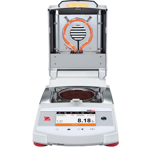 Analyseur d'humidit&eacute; par chauffage de la fibre de carbone MB92 Smart Ofis