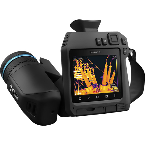 D&eacute;tecteur de gaz GF77 IR avec objectif LR 25°, HR 25° & HR 6°, 320 x 240 pixels, 25 mK/40 mk Smart Ofis