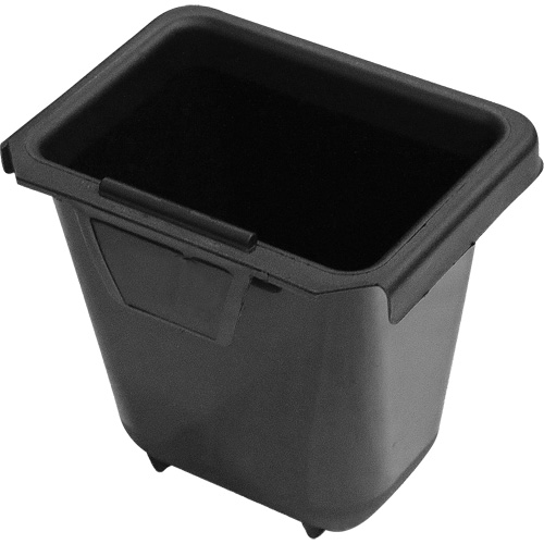 Waste Container, Deskside, Polyethylene, 4-1/4 US Qt. Smart Ofis