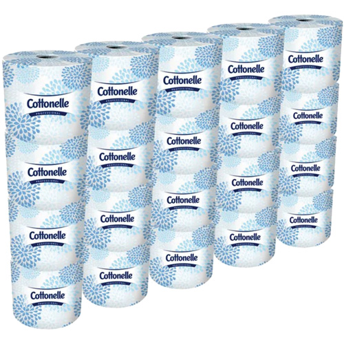 Cottonelle&reg; Professional Toilet Paper, 2 Ply, 451 Sheets/Roll, White Smart Ofis
