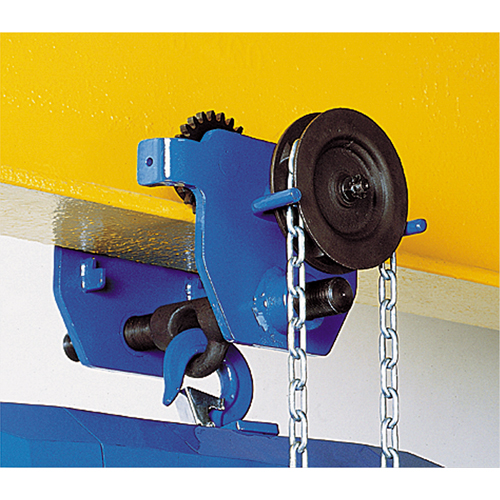 Corso&reg; Geared Trolley, 6000 lbs. (3 tons) Capacity, 3" - 8-2/3" Smart Ofis