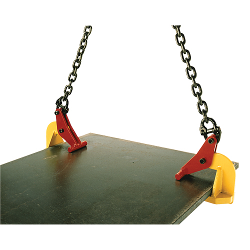 Topal Horizontal Lifting Plate Clamp TLH2 0-60, 4400 lbs. (2.2 tons) Limit, 0" - 2-3/8" Jaw Smart Ofis