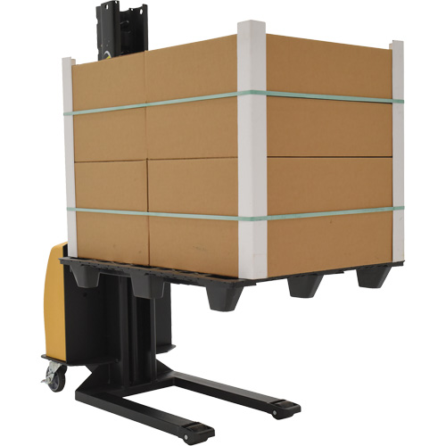 Gerbeur motoris&eacute; avec m&acirc;t &eacute;troit, Fonctionnement &eacute;lectrique, Capacit&eacute; 1000 lb, Lev&eacute;e max 63" Smart Ofis