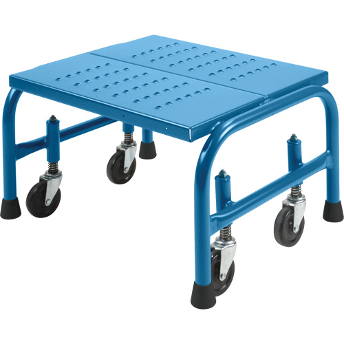 Rolling Step Stand 20 X 16 X 12, 1 Steps, 18" Step Width, 12" Platform Height, Steel Smart Ofis