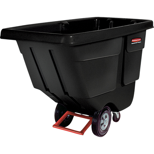 Tilt Truck, Polyethylene, 1 cu. yd., 850 lbs. Load Capacity Smart Ofis