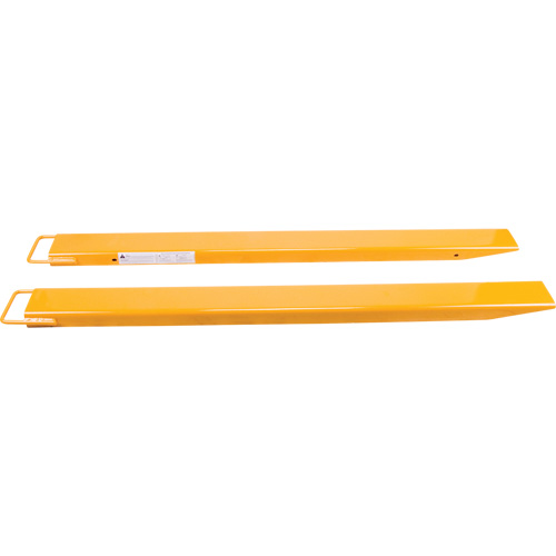 Fork Extensions, 72" L x 7" W, For Fork Width of 6" Smart Ofis