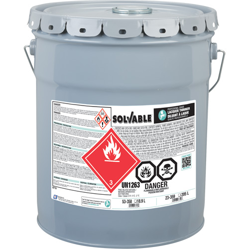 Professional Grade Lacquer Thinner, Pail, 18.9 L Smart Ofis