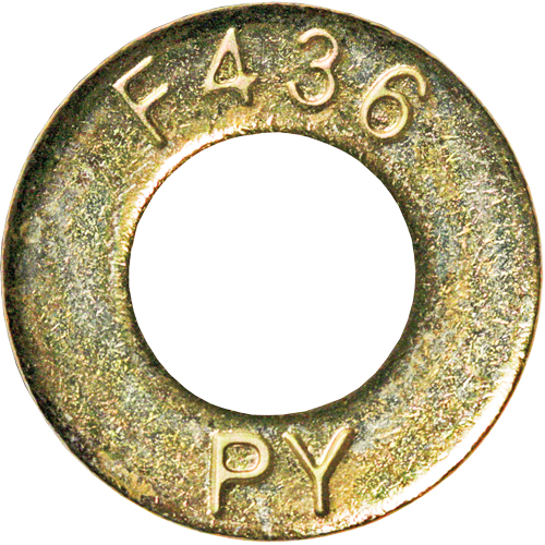 Rondelle structurelle, 7/8", Zinc jaune Smart Ofis