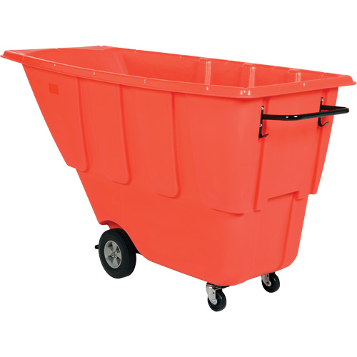 Tilt Truck, Polyethylene, 0.5 cu. yd., 450 lbs. Load Capacity Smart Ofis