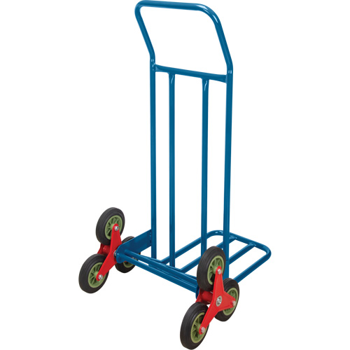 Stair Climbing Hand Truck, Steel Frame, 23-3/4" W x 45-5/8" H, 300 lbs. Capacity Smart Ofis