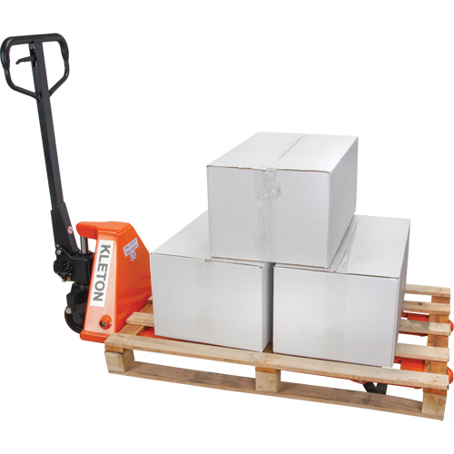 Low Profile Hydraulic Pallet Trucks, 48" L x 20.5" W, 3300 lbs. Cap. Smart Ofis