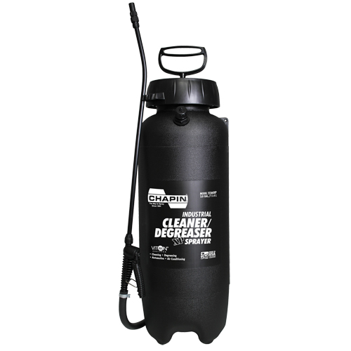 Industrial Viton Cleaner & Degreaser Sprayer, 3 gal. (11.36 L), Plastic/Polyethylene, 18" Wand Smart Ofis