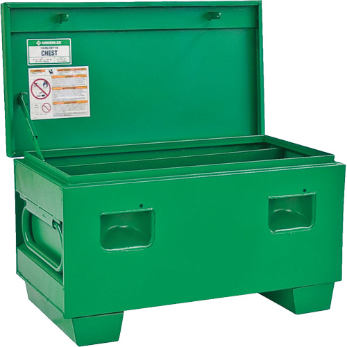 Chest Box, 36" W x 19" D x 17" H, Green Smart Ofis