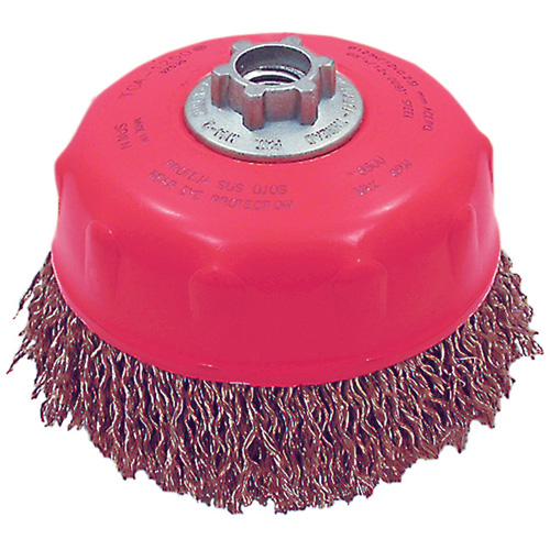 MAXI-CRIMPED Premium Crimped Wire Cup Brush Smart Ofis
