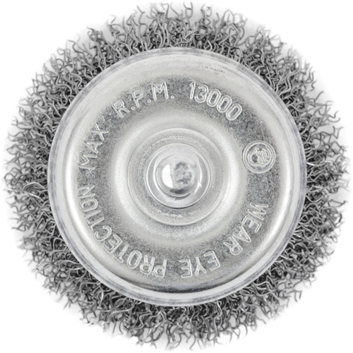 Shaft Mounted Crimped Cup Brush Smart Ofis