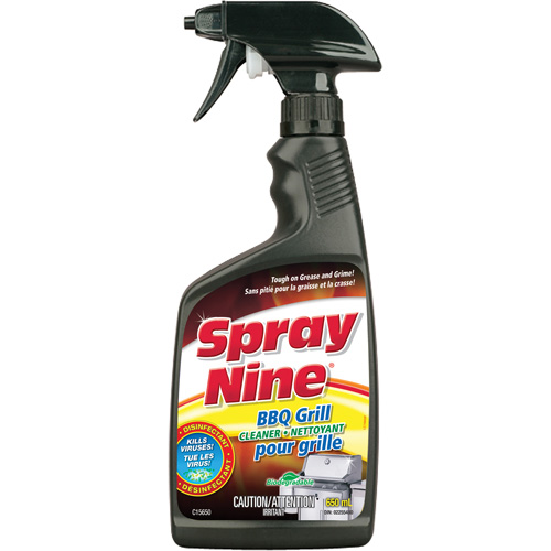 Spray Nine&reg; BBQ Grill Cleaner, 650 ml, Trigger Bottle Smart Ofis