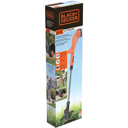 Max* Cordless String Trimmer/Edger Kit, 10", Battery Powered, 20 V Smart Ofis