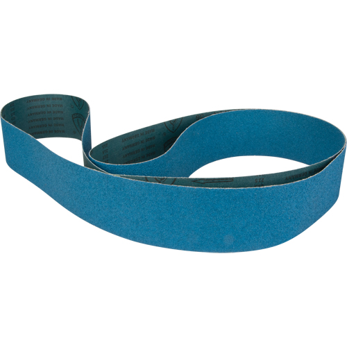 Abrasive Sanding Belt, 4" W x 137" L, Zirconia Alumina, 80 Grit Smart Ofis