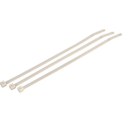 Bar-Lok&reg; Cable Ties, 7-1/2" Long, 50lbs Tensile Strength, Natural Smart Ofis
