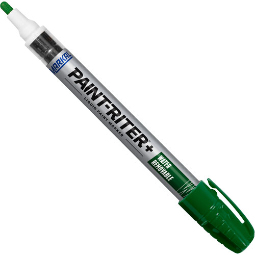 Paint-Riter&reg;+ Water Removable Paint Marker, Liquid, Green Smart Ofis