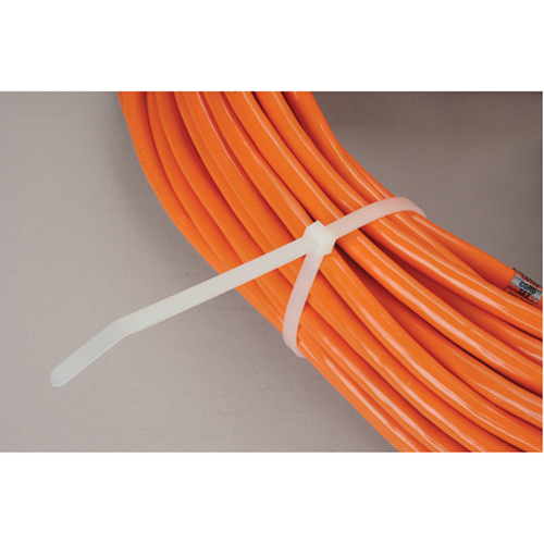 Cable Ties, 8" Long, 50 lbs. Tensile Strength, Natural Smart Ofis