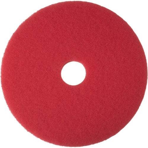 5100 Series Pad, 12", Buffing, Red Smart Ofis