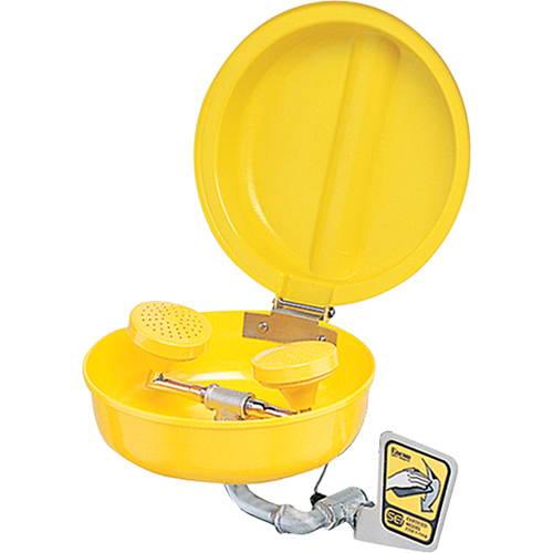 Eye/Face wash With Cover, Wall-Mount Installation, Plastic Bowl Smart Ofis