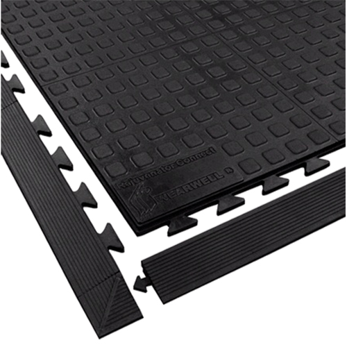 Rejuvenator Connect No. 502, Polyurethane, 3-1/4' W x 3-1/4' L, 5/8" Thick, Yellow Smart Ofis