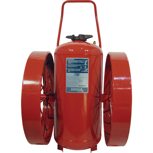 Red Line&reg; Wheeled Fire Extinguishers, BC, 300 lbs. Capacity Smart Ofis