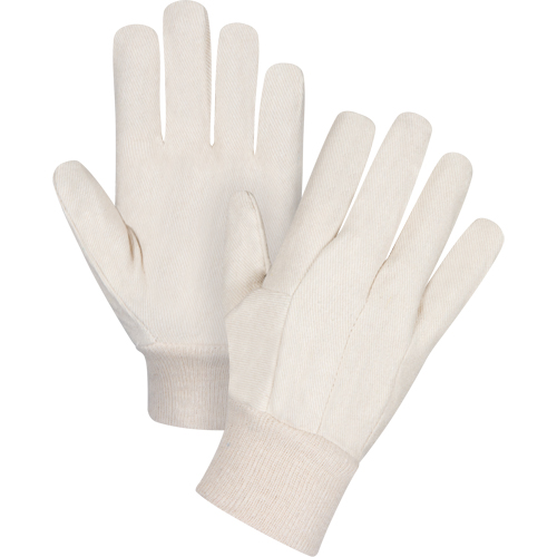 Cotton Canvas Gloves, 8 oz., Medium Smart Ofis