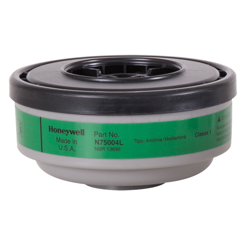 Cartouches pour respirateur s&eacute;rie N de North, Cartouche gaz/vapeur, Ammoniac/M&eacute;thylamine Smart Ofis