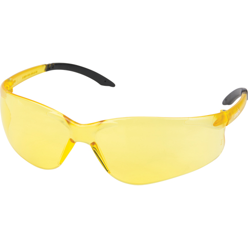 Z2400 Series Safety Glasses, Amber Lens, Anti-Scratch, ANSI Z87+/Meets/Exceeds CSA Z94.3 Smart Ofis
