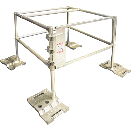 RoofGuard Classic System - Hatch Kit, Aluminum, 48" W x 48" L x 42" H Smart Ofis