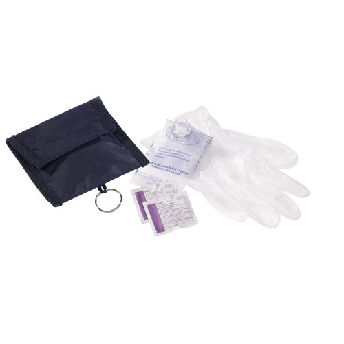 Dynamic Disposable CPR Kit, Single Use Faceshield, Class 2 Smart Ofis
