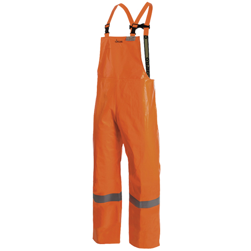 P162 041 Pantalon &agrave; bavette ignifuge Utili-Gard, Petit, Orange haute visibilit&eacute; Smart Ofis