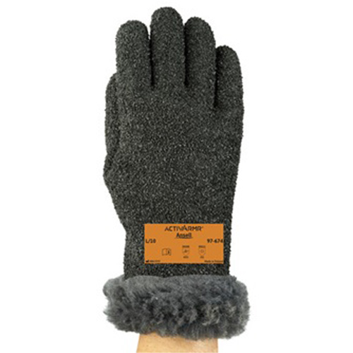 Gants ActivArmr 97-674 pour le froid extr&ecirc;me, 12/3T-Grand, R&ecirc;vetement PVC, Enveloppe en Coton Smart Ofis