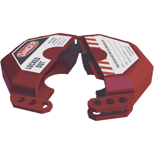 Dispositif de verrouillage de poign&eacute;e de robinet-vanne Stopout, Type Vanne Smart Ofis