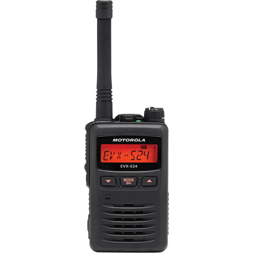 EVX-S24 Series Portable Radio, UHF Radio Band, 256 Channels, 200 000 sq. ft. Range Smart Ofis